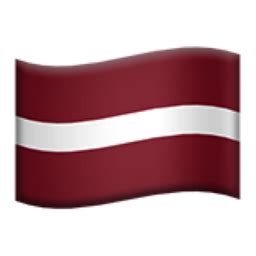 Latvia Emoji (U+1F1F1, U+1F1FB) 